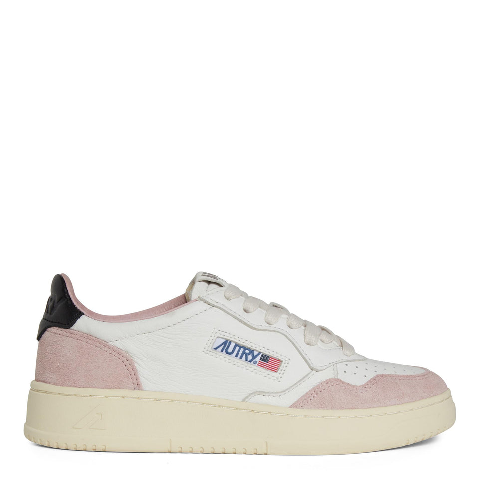 Sneakers ''Medalist Low'' in suede rosa AULW GS20POWDER/BLK AUTRY 