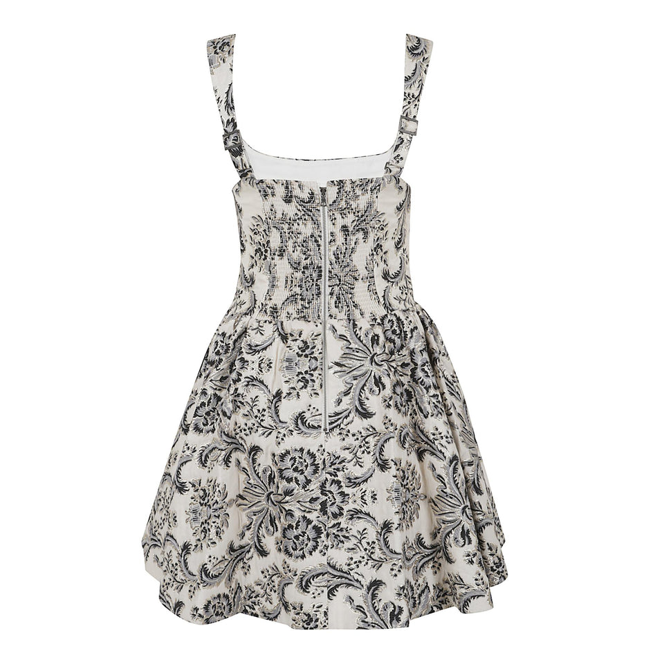 Abito in tessuto multicolor CC510N61546 F164 ALICE & OLIVIA 