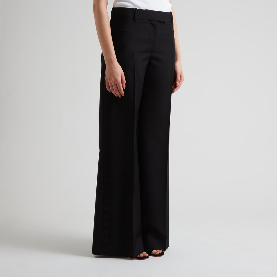 Pantalone in lana nero