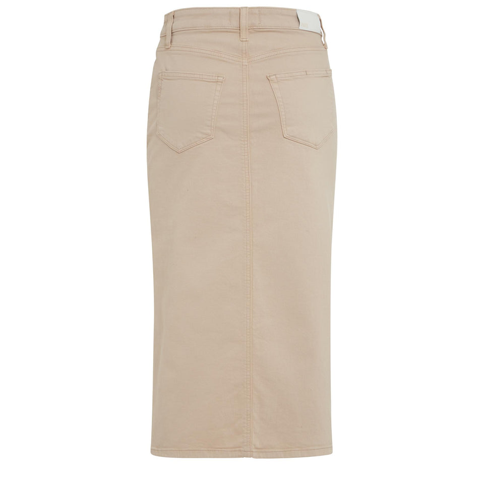 Gonna "Angela" in denim beige