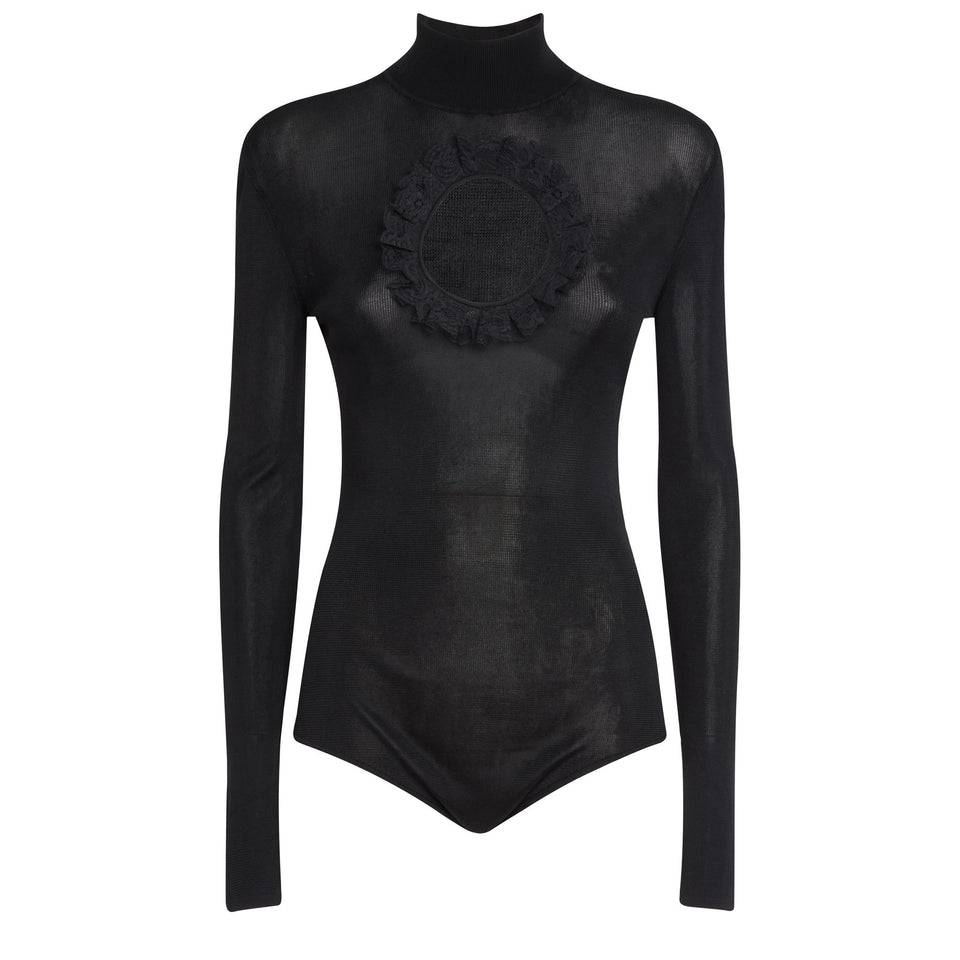 Body in tessuto nero