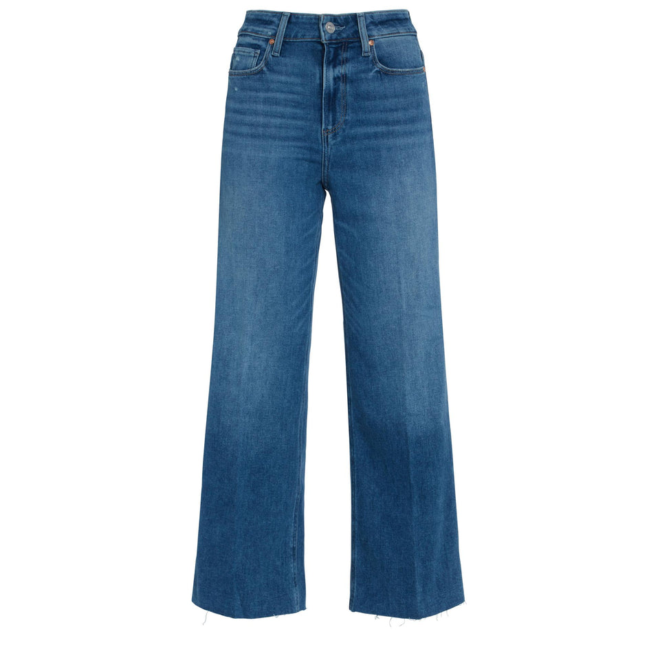 Jeans "Anessa" in cotone blu - GIO MORETTI