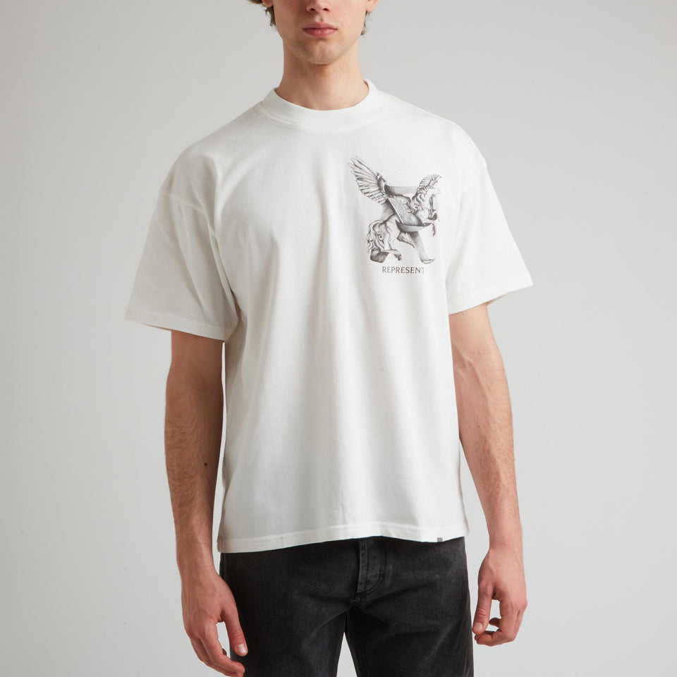 White cotton T-shirt