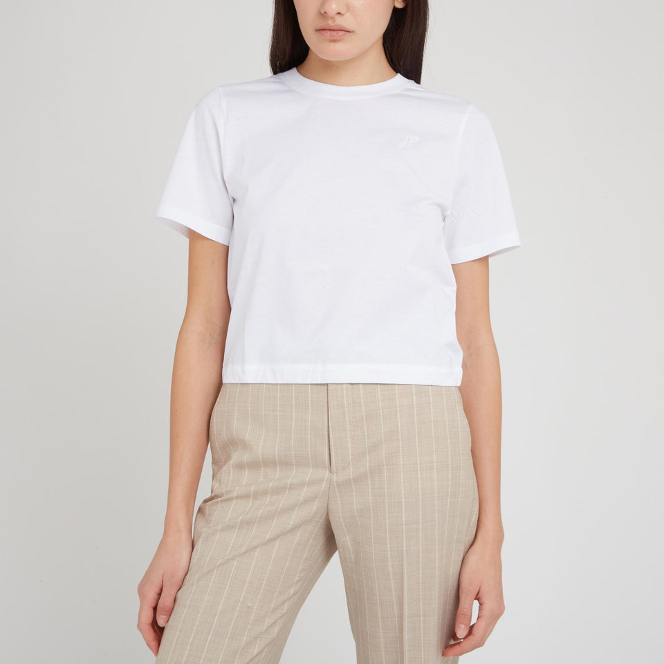 White cotton T-shirt
