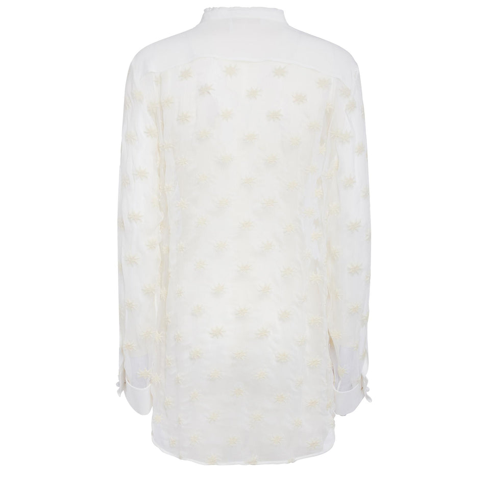 Camicia in seta bianca - GIO MORETTI