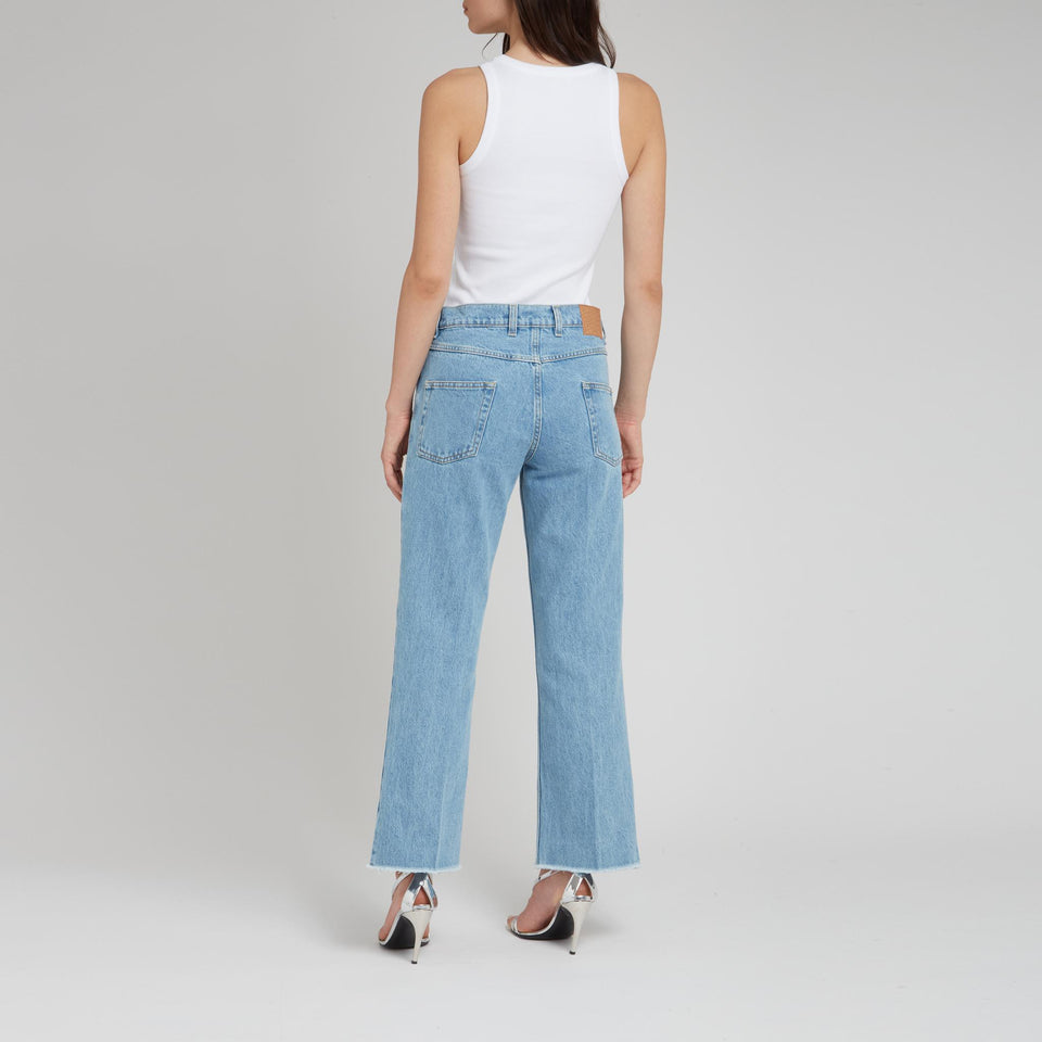 Canotta in cotone bianca