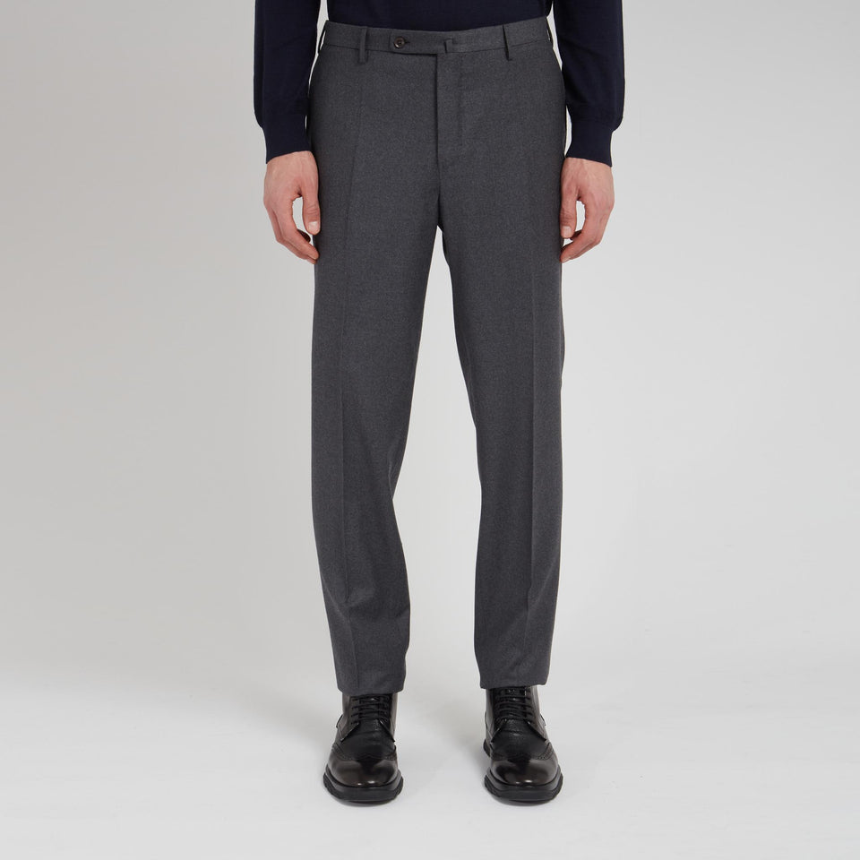 Pantalone in lana grigio
