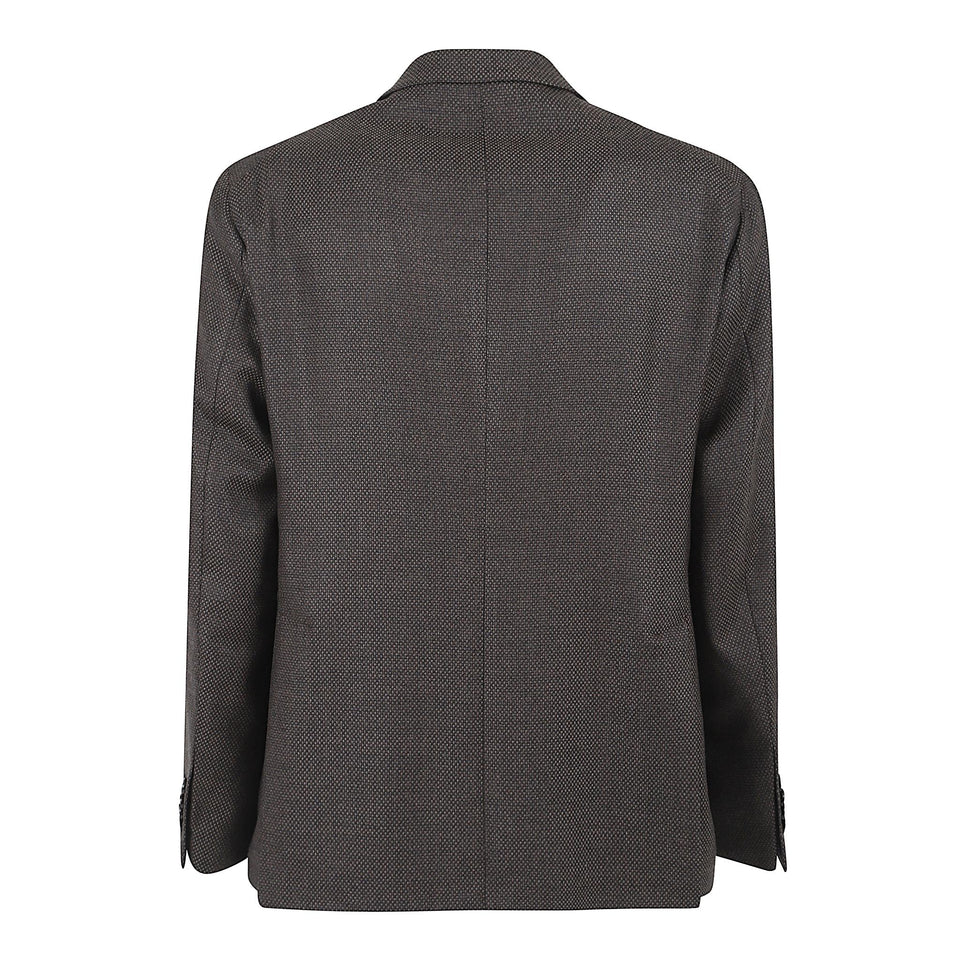 Giacca mono petto in lana marrone 1SMC22K 0601091348 TAGLIATORE 