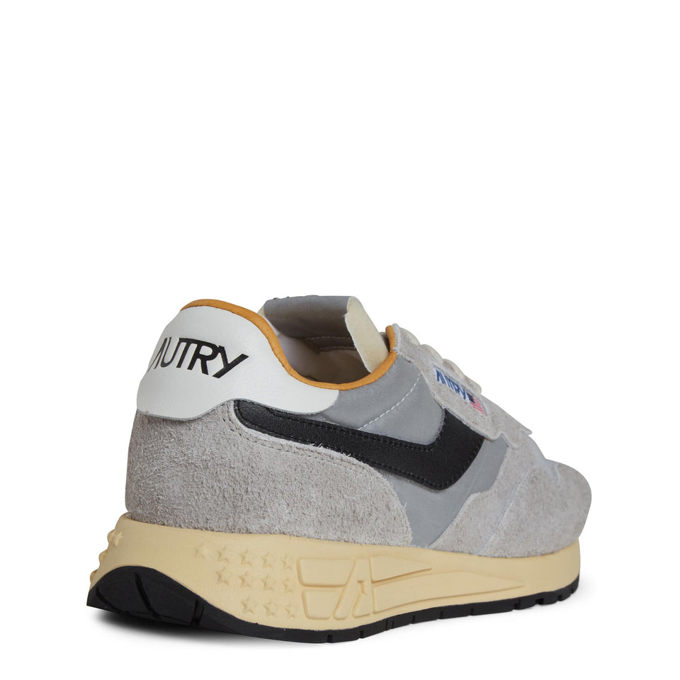 Sneakers "Reelwind" in pelle grigie WWLM RL04SAND/SILV AUTRY 