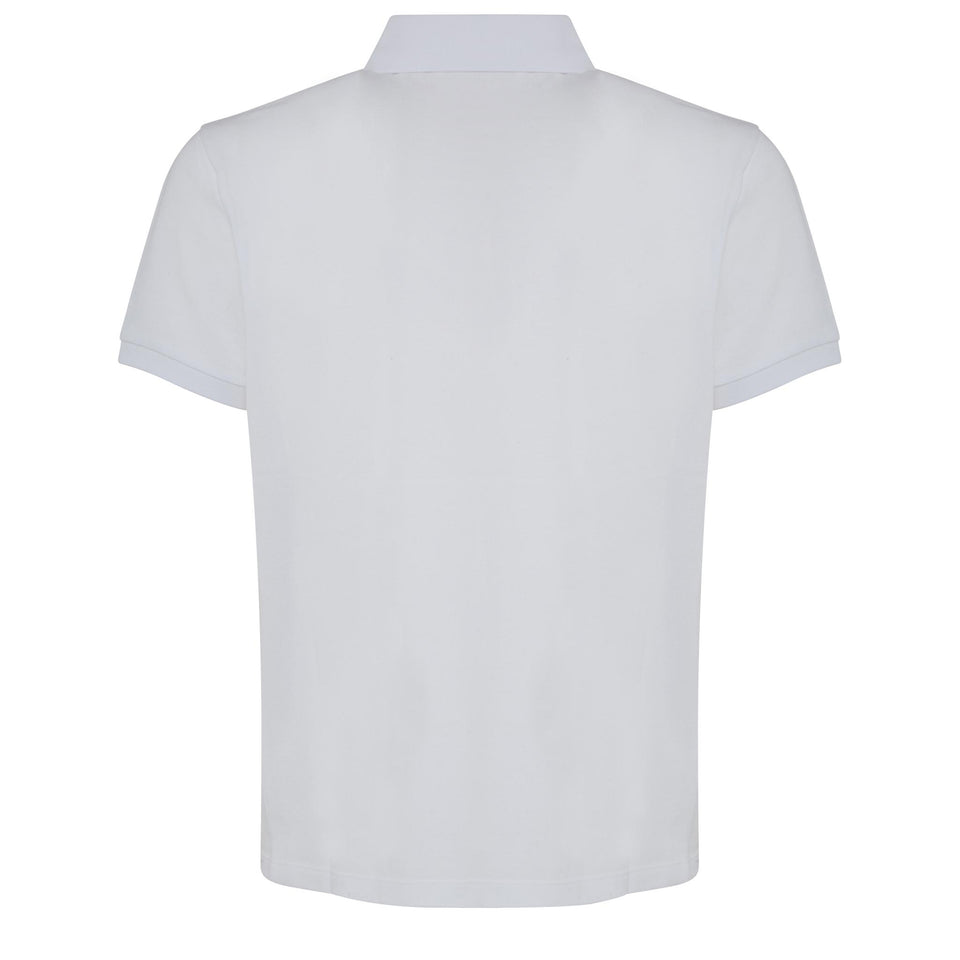 White cotton polo