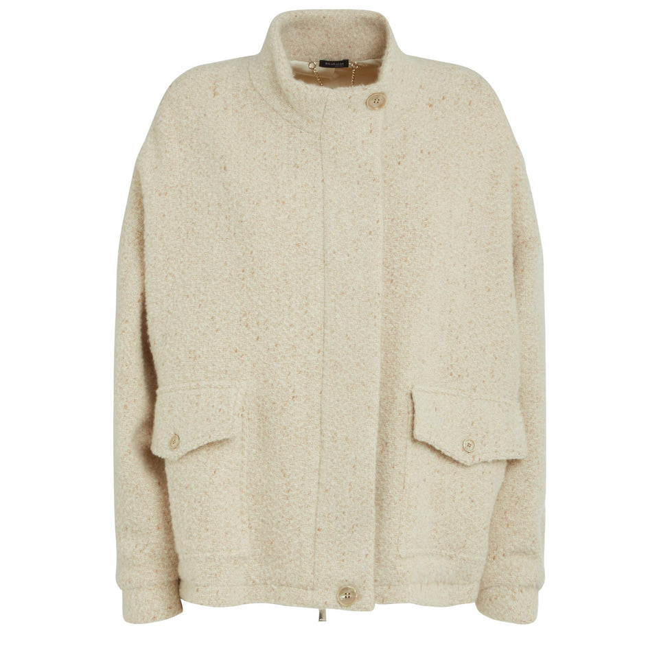 Beige wool jacket