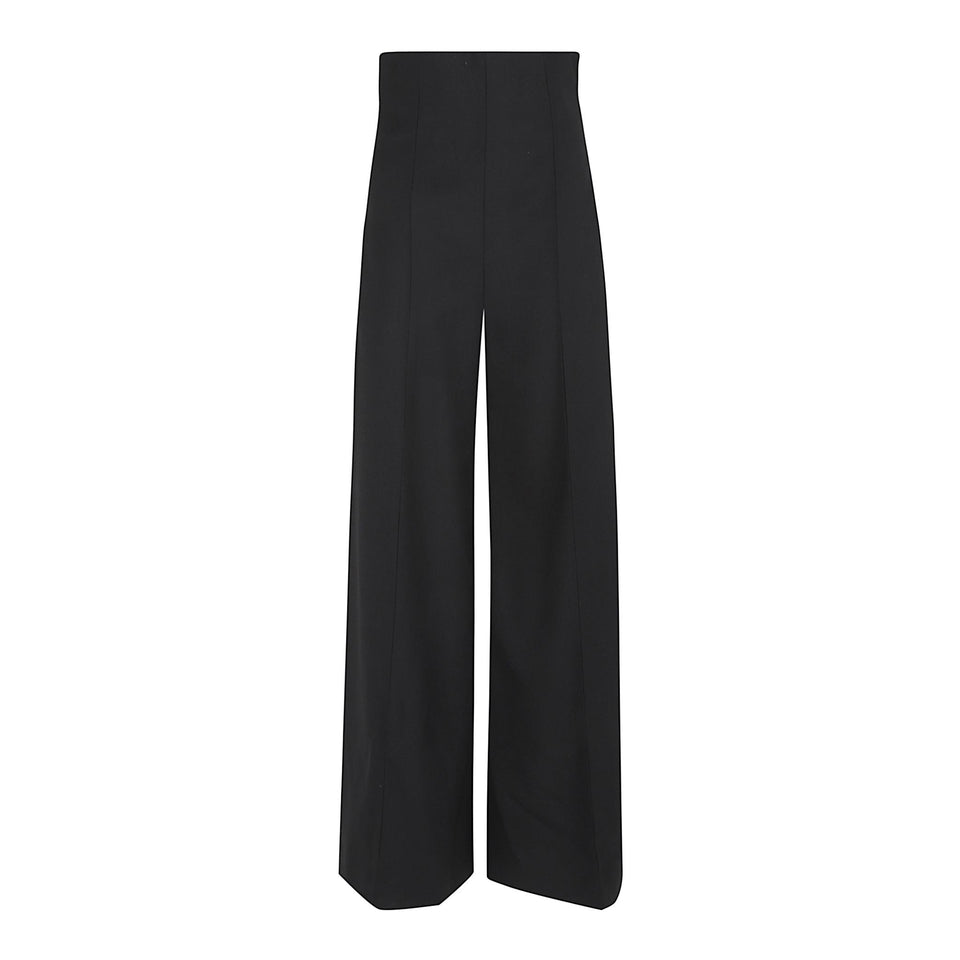 Pantaloni in lana neri PA007 WV0324U9000 NINA RICCI 