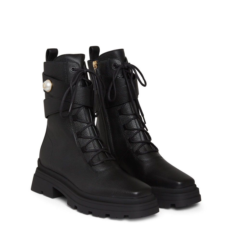 Stivaletto "Noemi 45" in pelle nero NOEMI 45 GNLBLACK JIMMY CHOO 