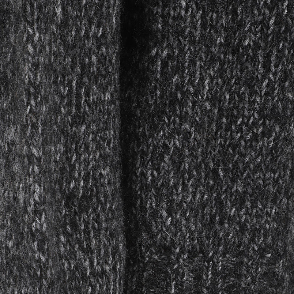 Maglione in lana grigia D512139 LAILA837 P.A.R.O.S.H. 