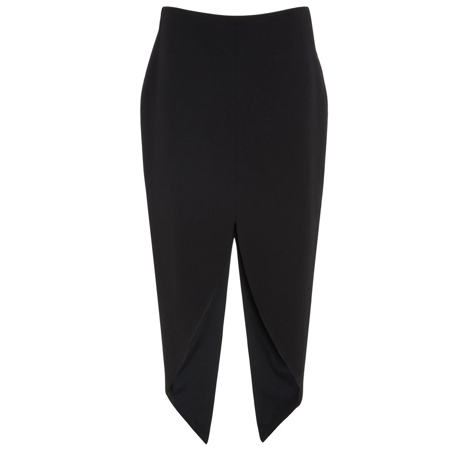 Gonna in tessuto nera S00097 2T0611X1000 DEL CORE 