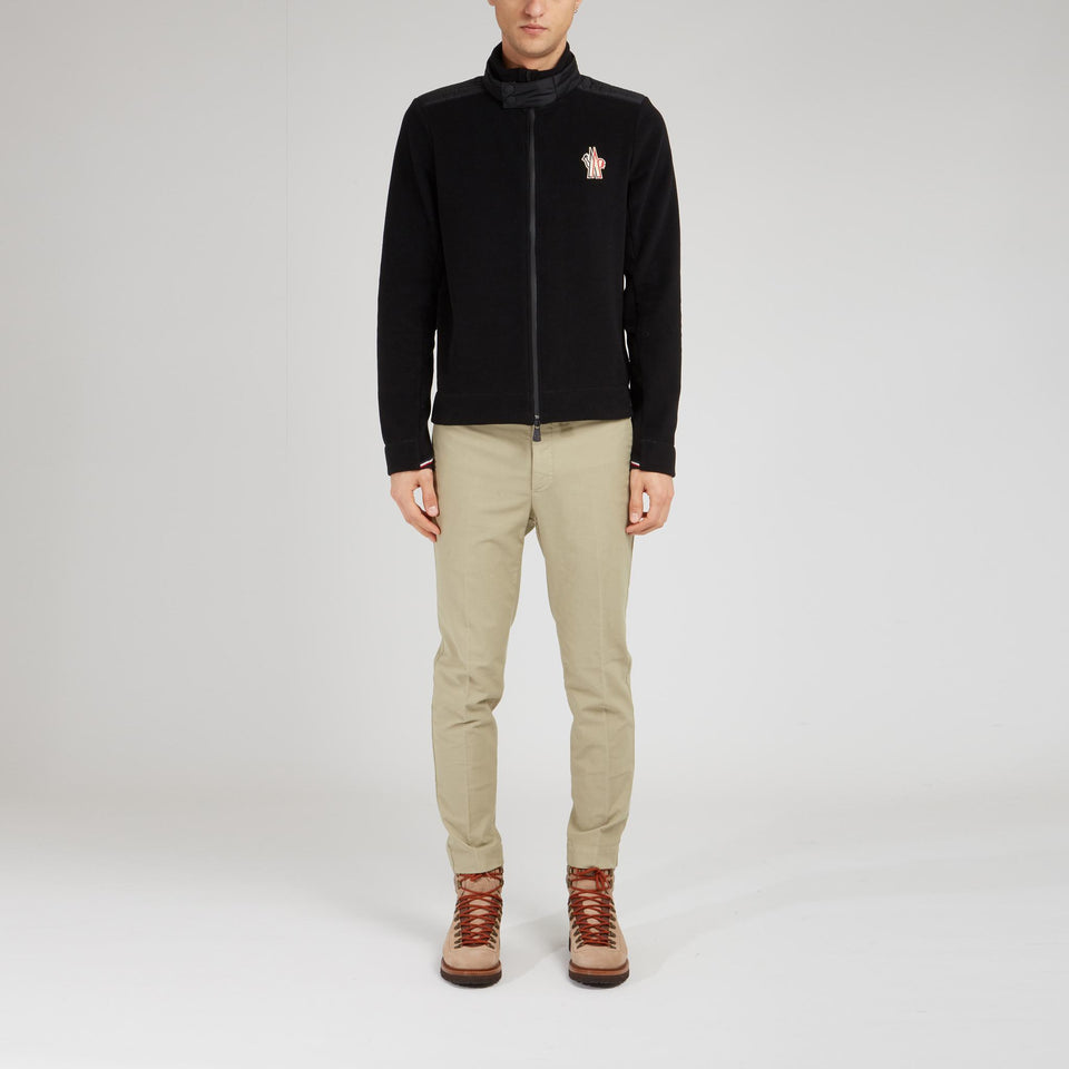 Maglia in pile nero - GIO MORETTI