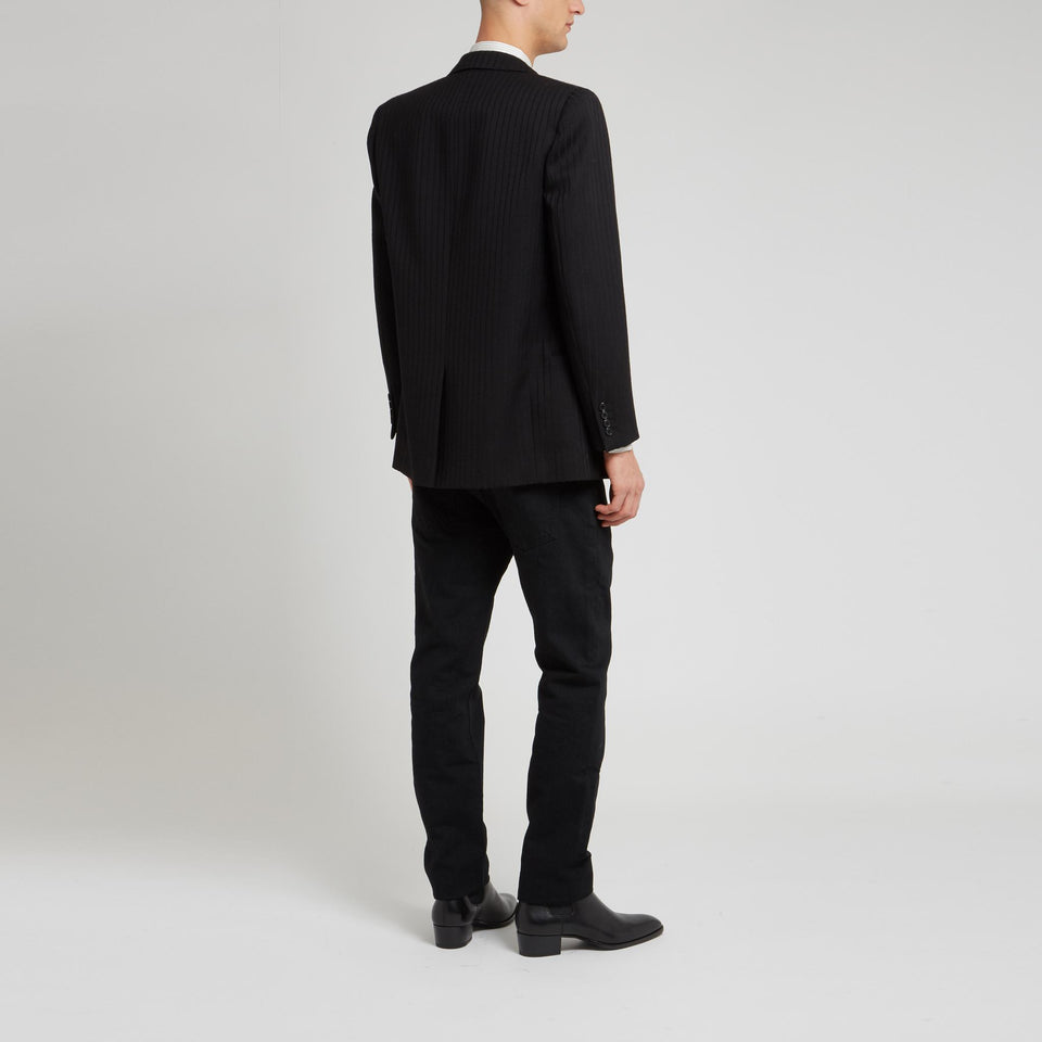 Blazer in lana nero - GIO MORETTI