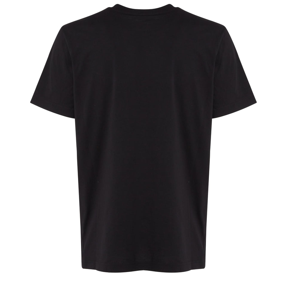 T-shirt in cotone nera