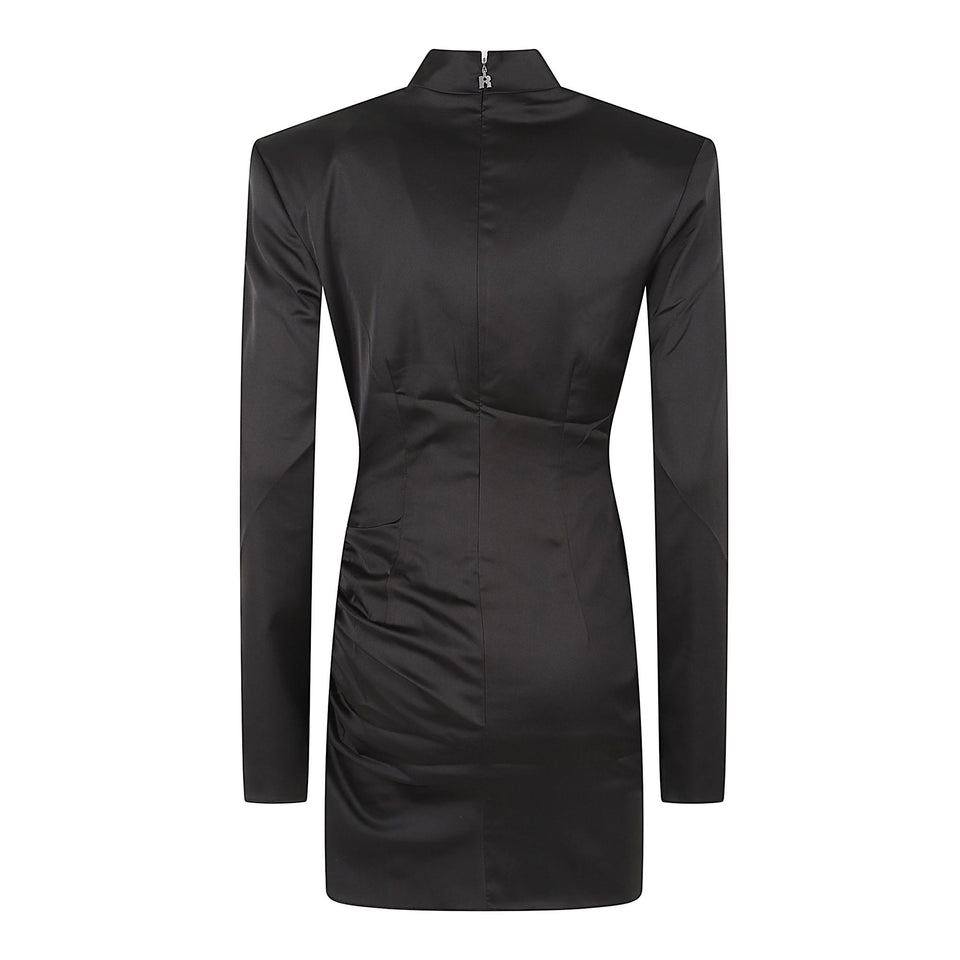 Abito in satin nero 114954100 100 ROTATE CAPSULE 