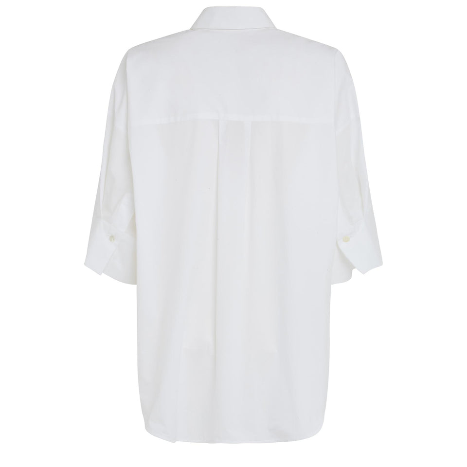 Camicia in cotone bianca