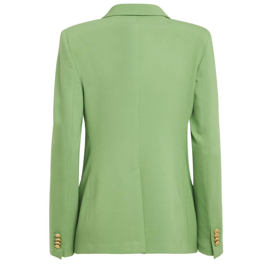 Blazer in cotone verde - GIO MORETTI