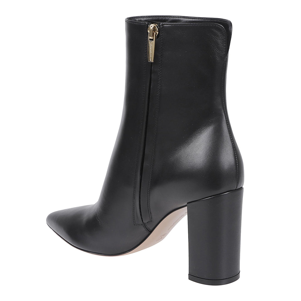 Stivaletto "Lyell" in pelle nero G73134 85RICVGIBLACK GIANVITO ROSSI 