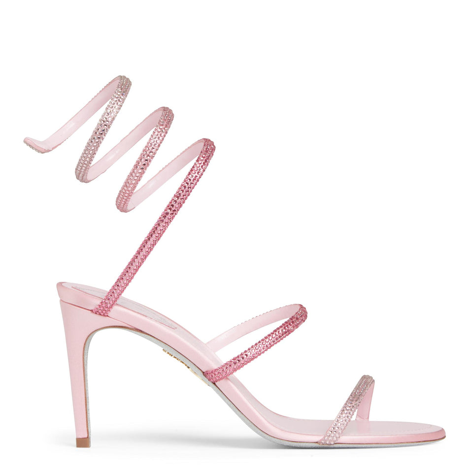 Sandalo ''Cleo'' in pelle rosa C12514-080 R0013261PINK RENE CAOVILLA 