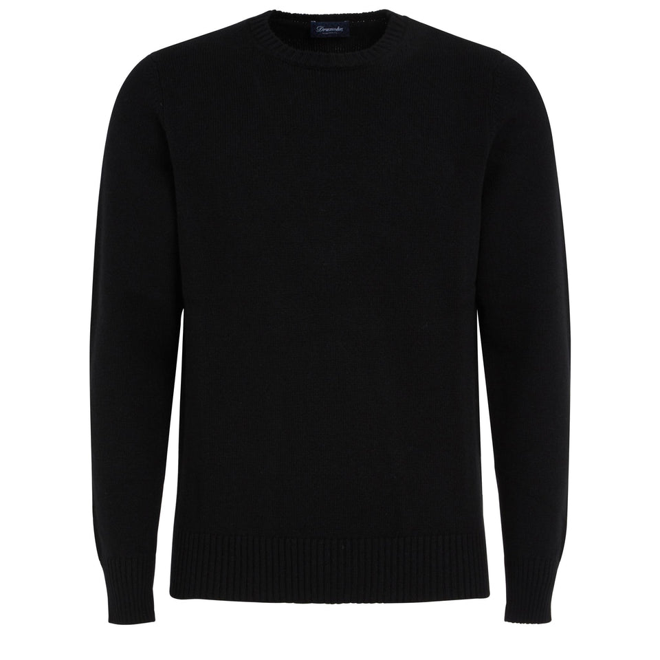 Black cashmere sweater