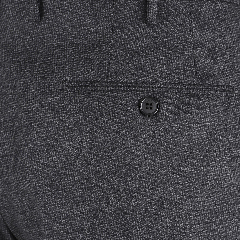 Pantalone sartoriale in lana grigio 1T0035 40955930 INCOTEX 