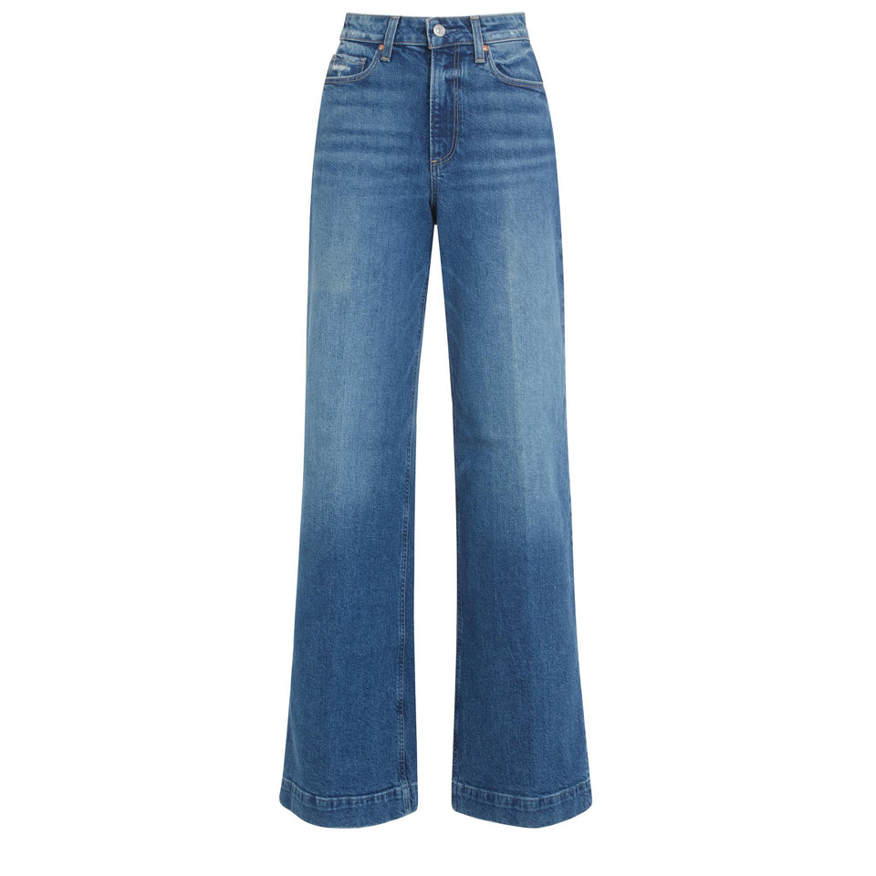 Jeans "Harper" in denim blu