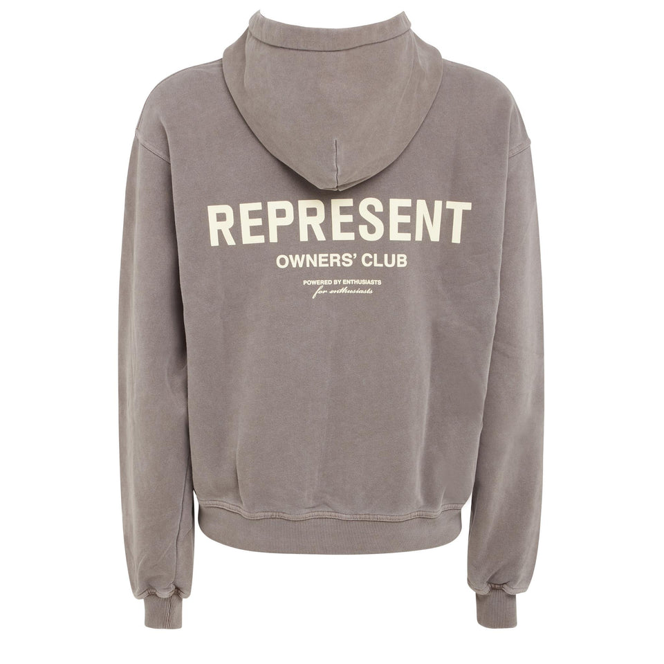Grey cotton sweatshirt