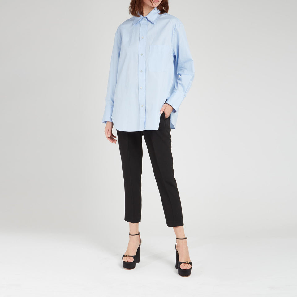 Camicia in cotone azzurra - GIO MORETTI
