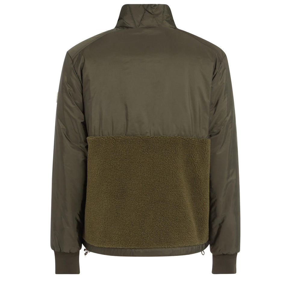 "Vallorch" jacket in green fabric