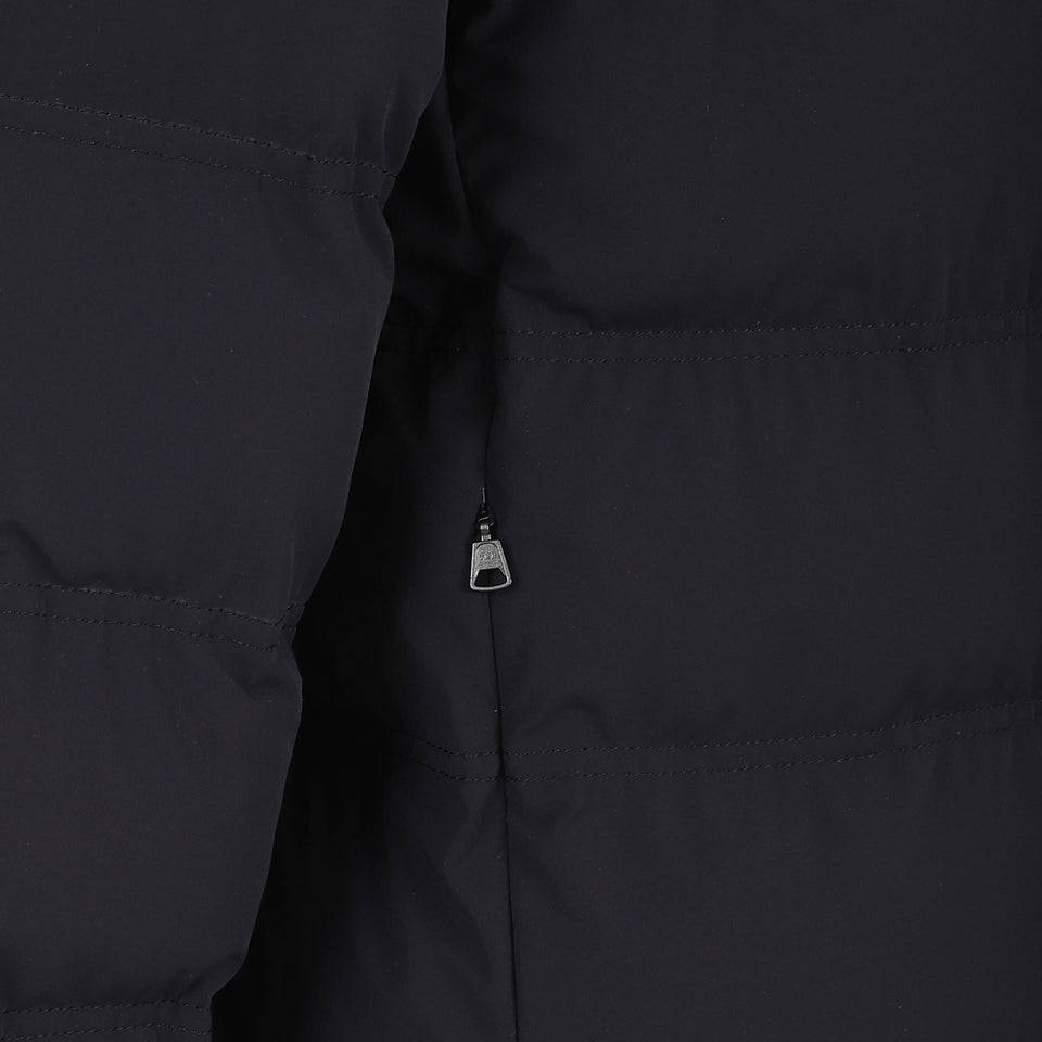 Piumino in tessuto blu 5I14 L58901101 ASPESI 