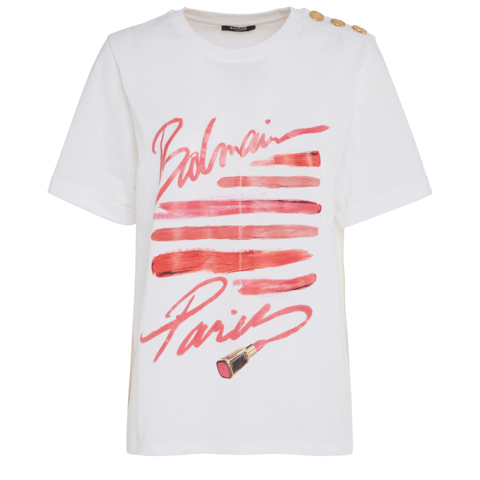 T-shirt in cotone bianca