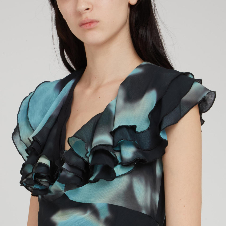 Abito "Alsa" in tessuto multicolor