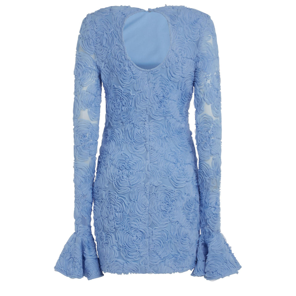 Abito in tessuto azzurro