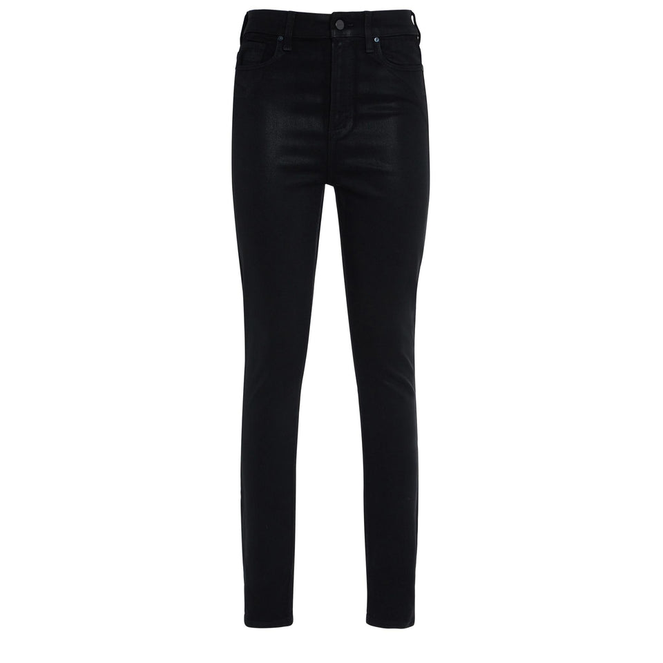 Pantalone "Cheeky" in tessuto nero - GIO MORETTI