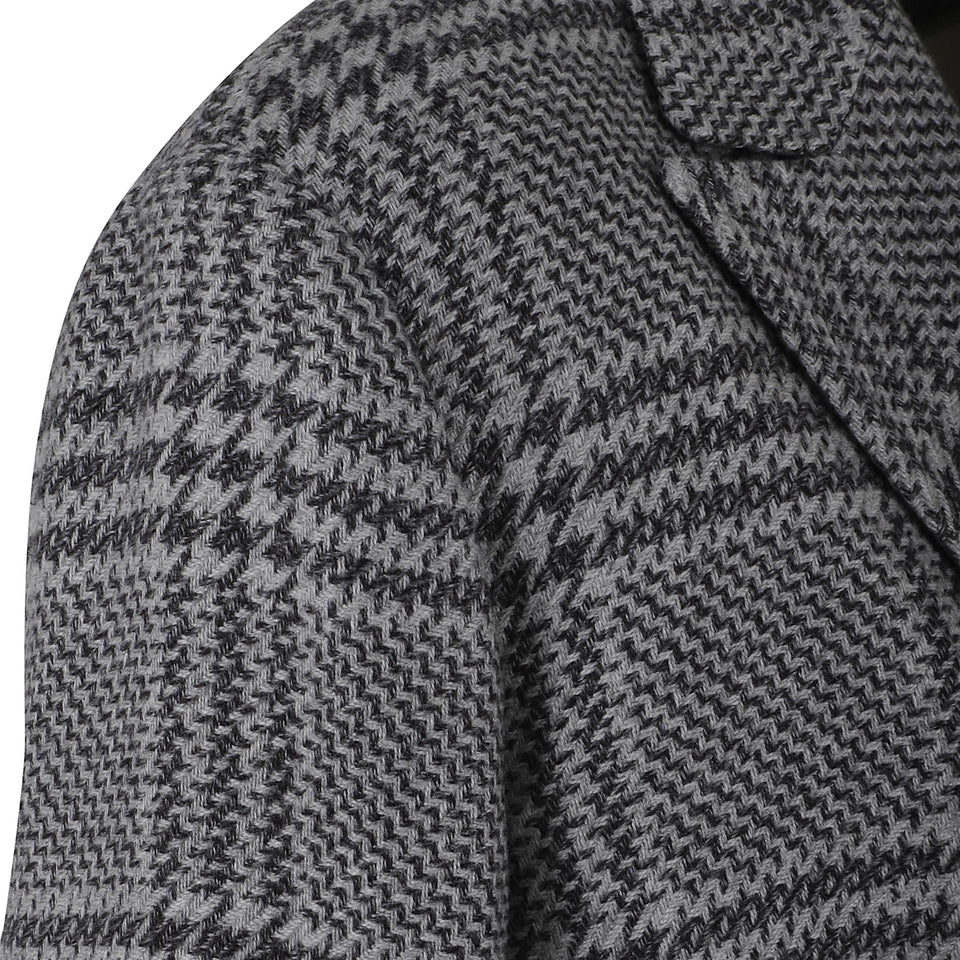 Giacca doppio petto in seta e cashmere multicolor D46523 K0549B06GRNE KITON 