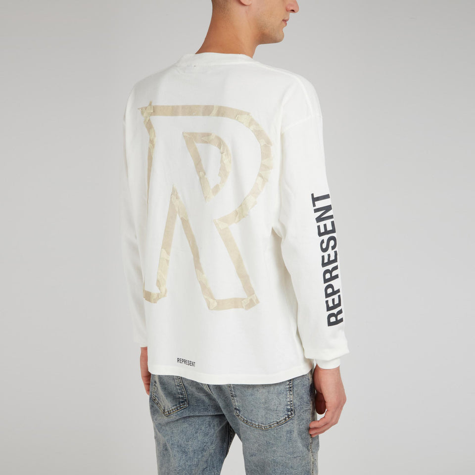 White cotton T-shirt