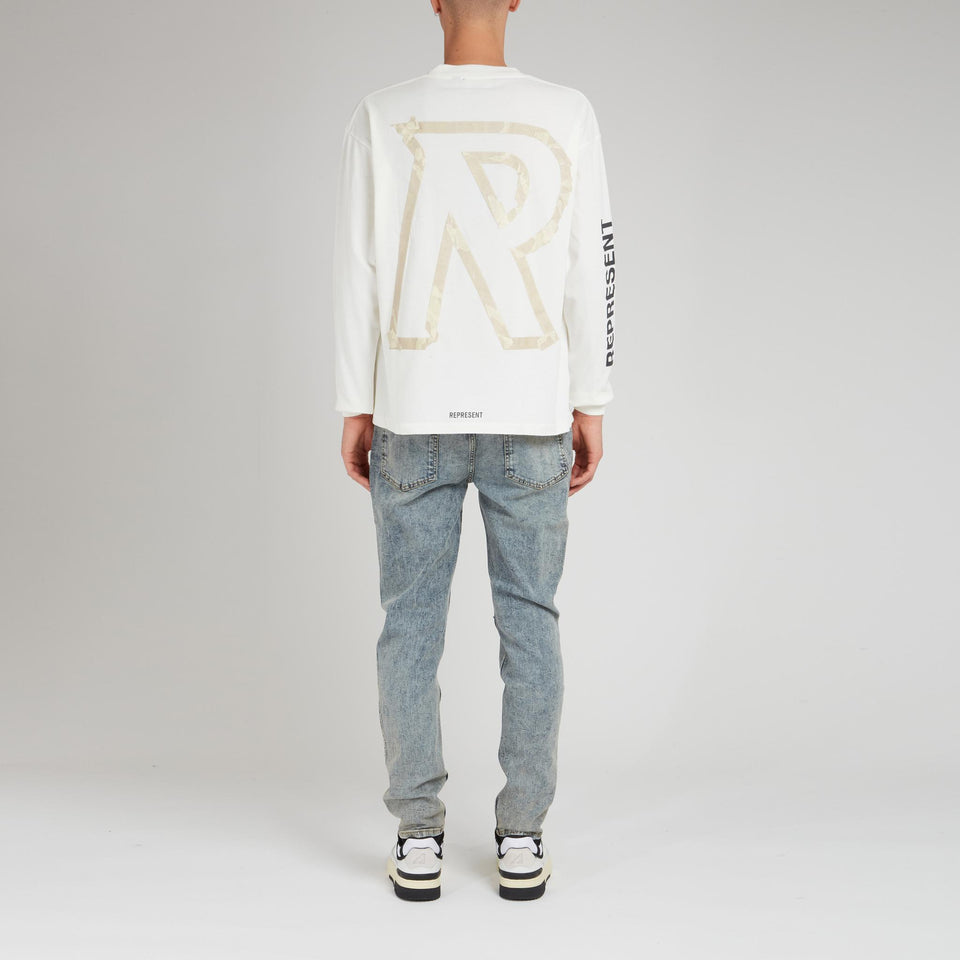 White cotton T-shirt