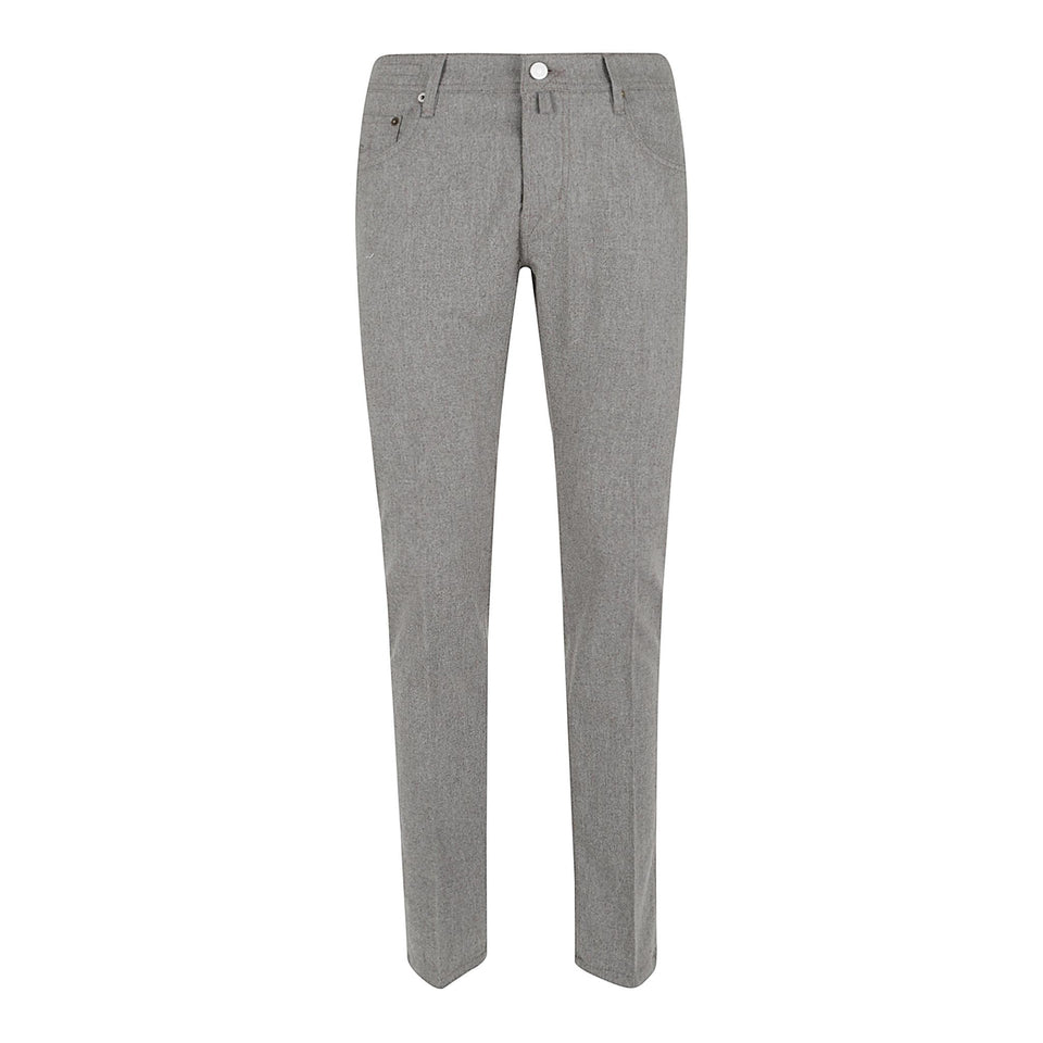Pantalone in lana grigio QW006001 S3679D477 JACOB COHEN 