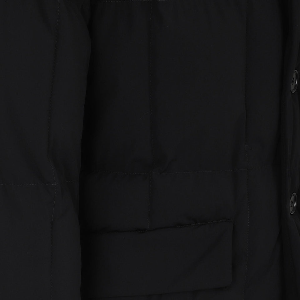 Piumino in tessuto nero 2I04 L58901241 ASPESI 