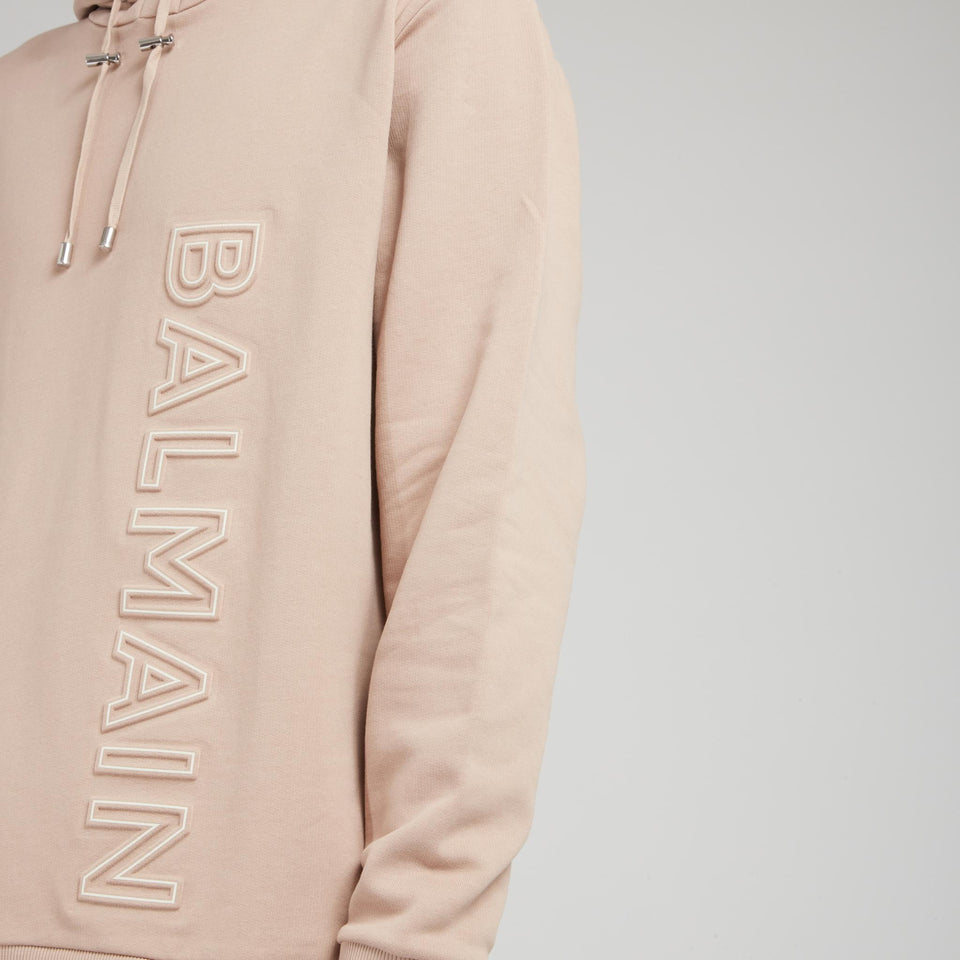 Beige cotton sweatshirt