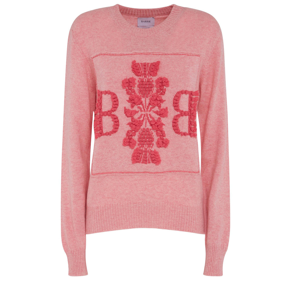 Pink cashmere sweater