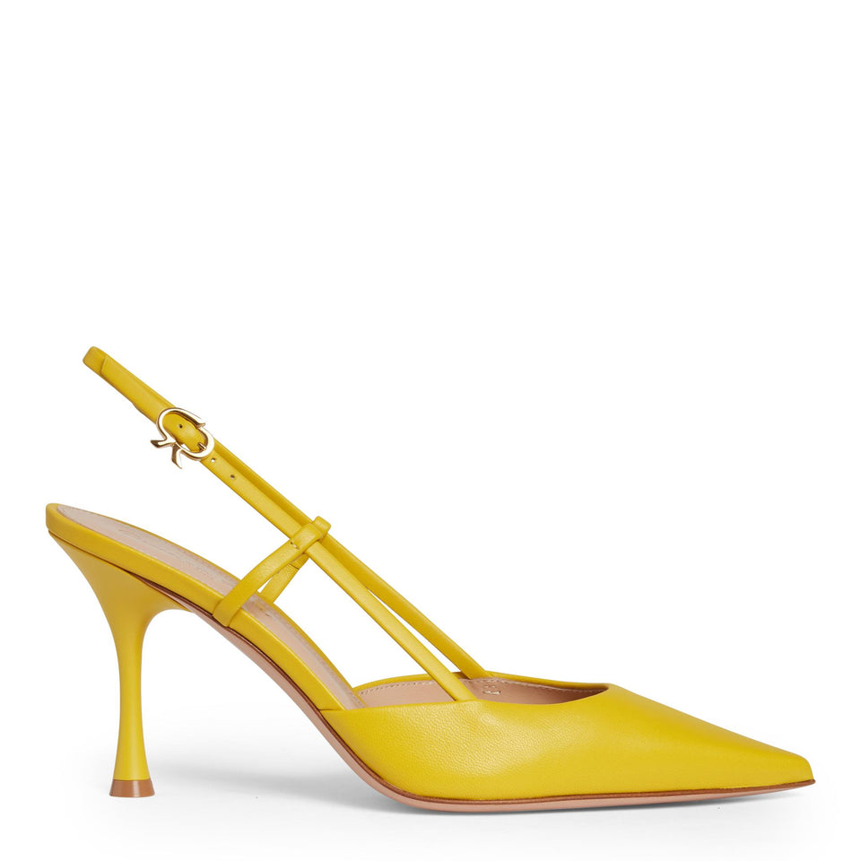 Decolletè "Ascent" in pelle gialla G95335 85LACNAPYELL GIANVITO ROSSI 