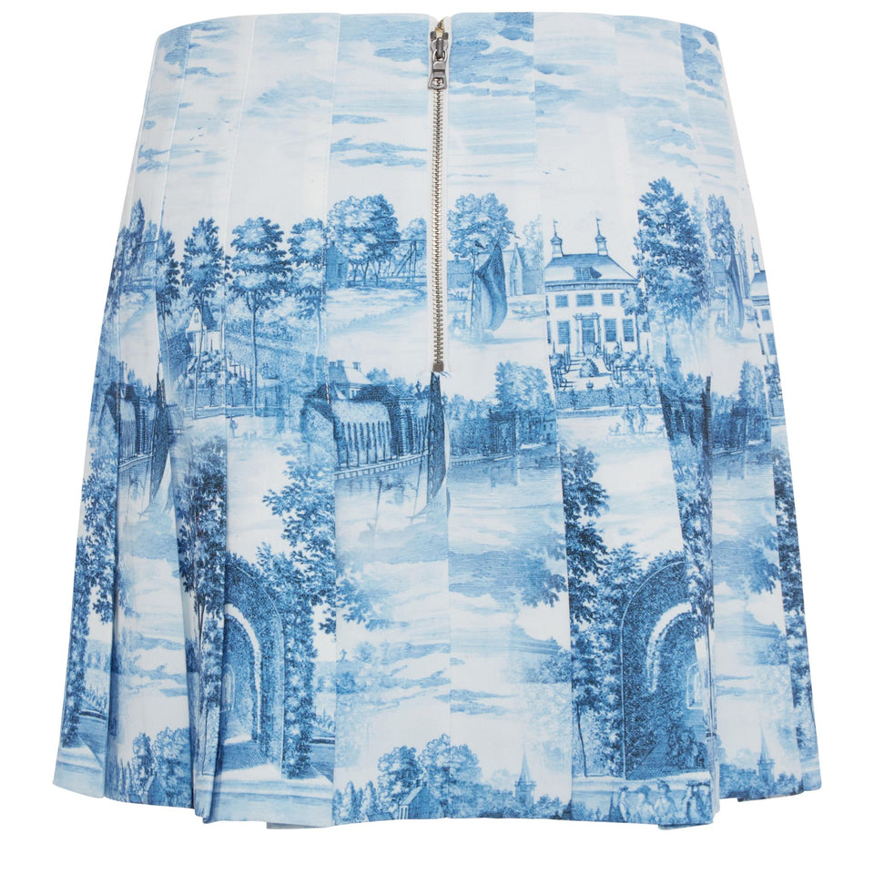 Mini gonna "Carter" in tessuto multicolor