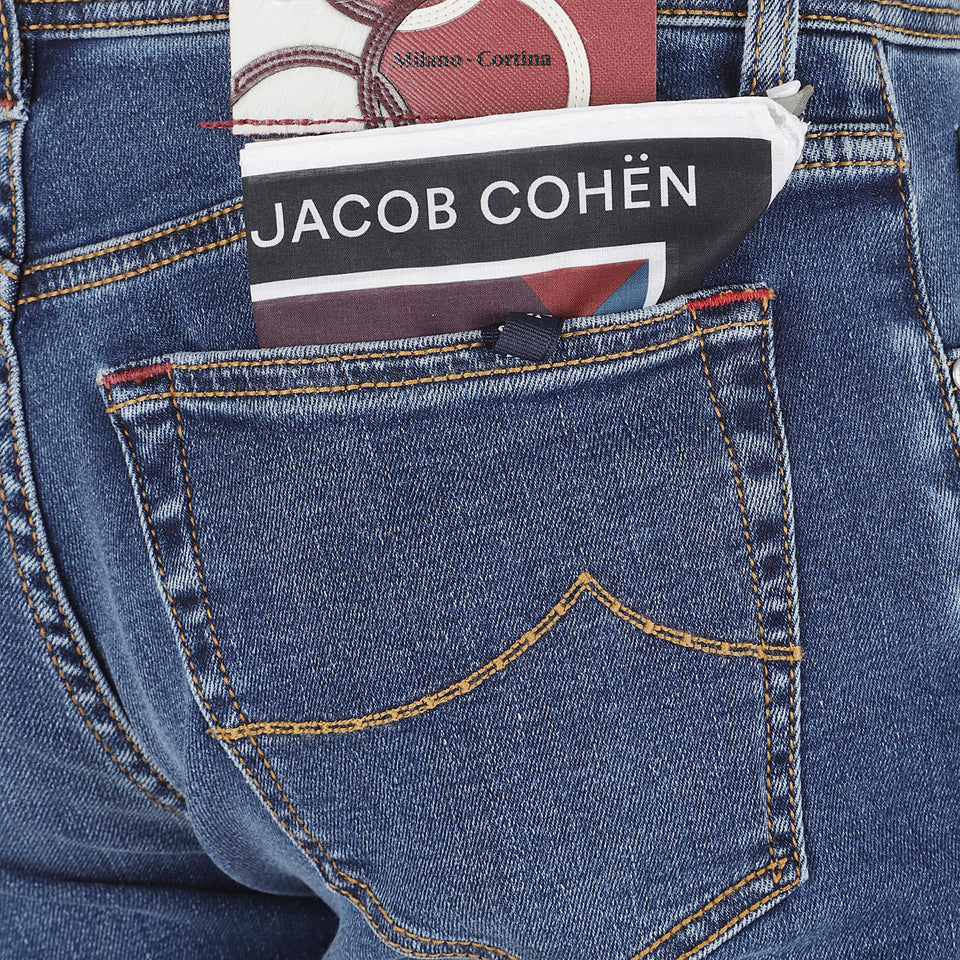 Jeans in denim blu QM006066 P0024200D JACOB COHEN 