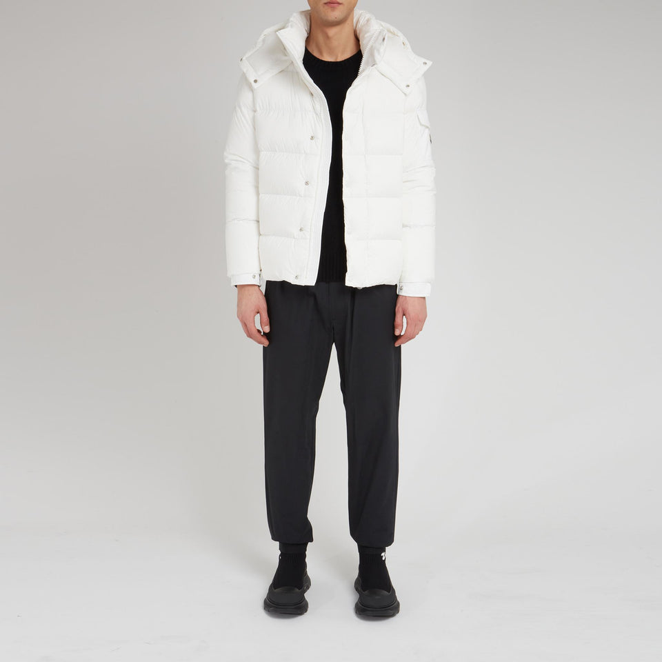 ''Vezere'' down jacket in white fabric