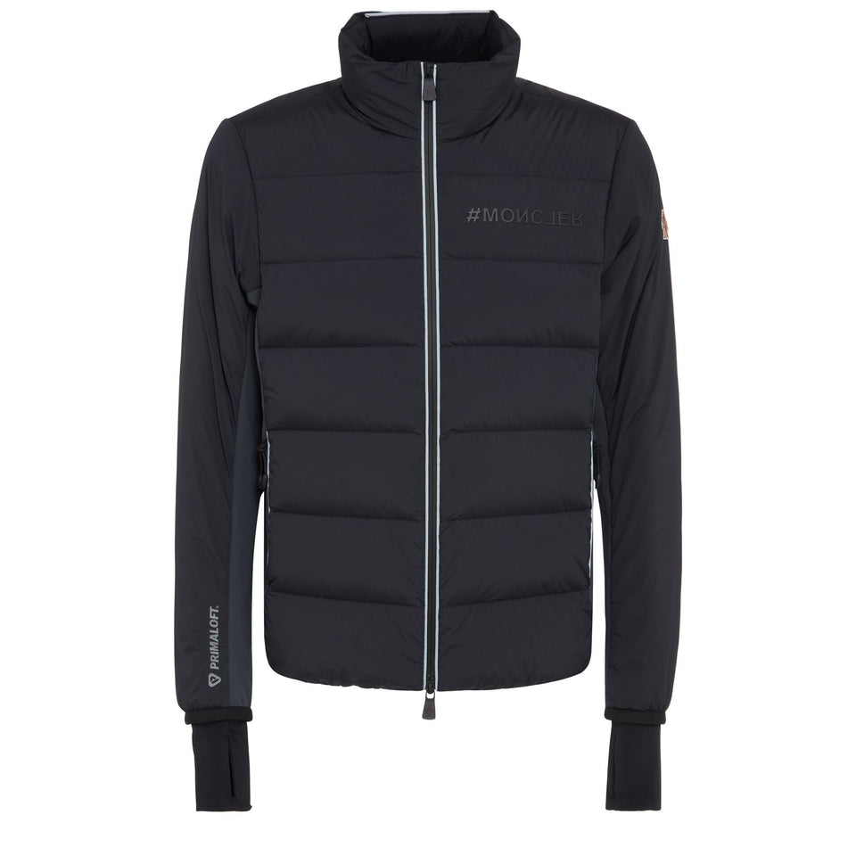 "Pocol" jacket in blue technical fabric